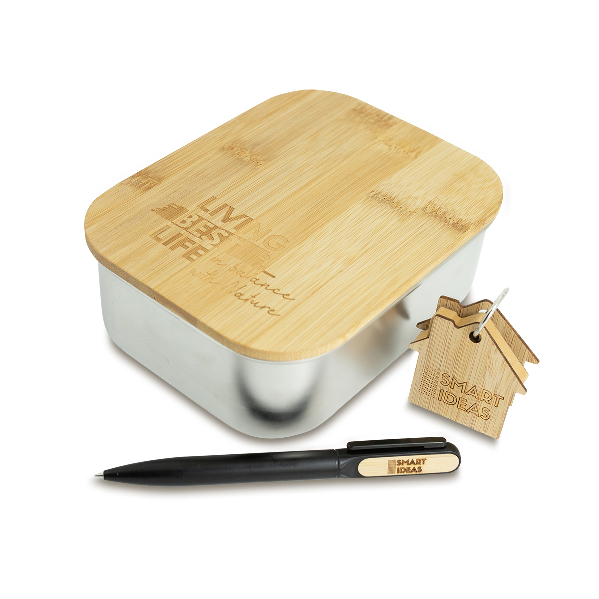 R08239.01 - Pojemnik stalowy na lunch 800 ml, srebrny 