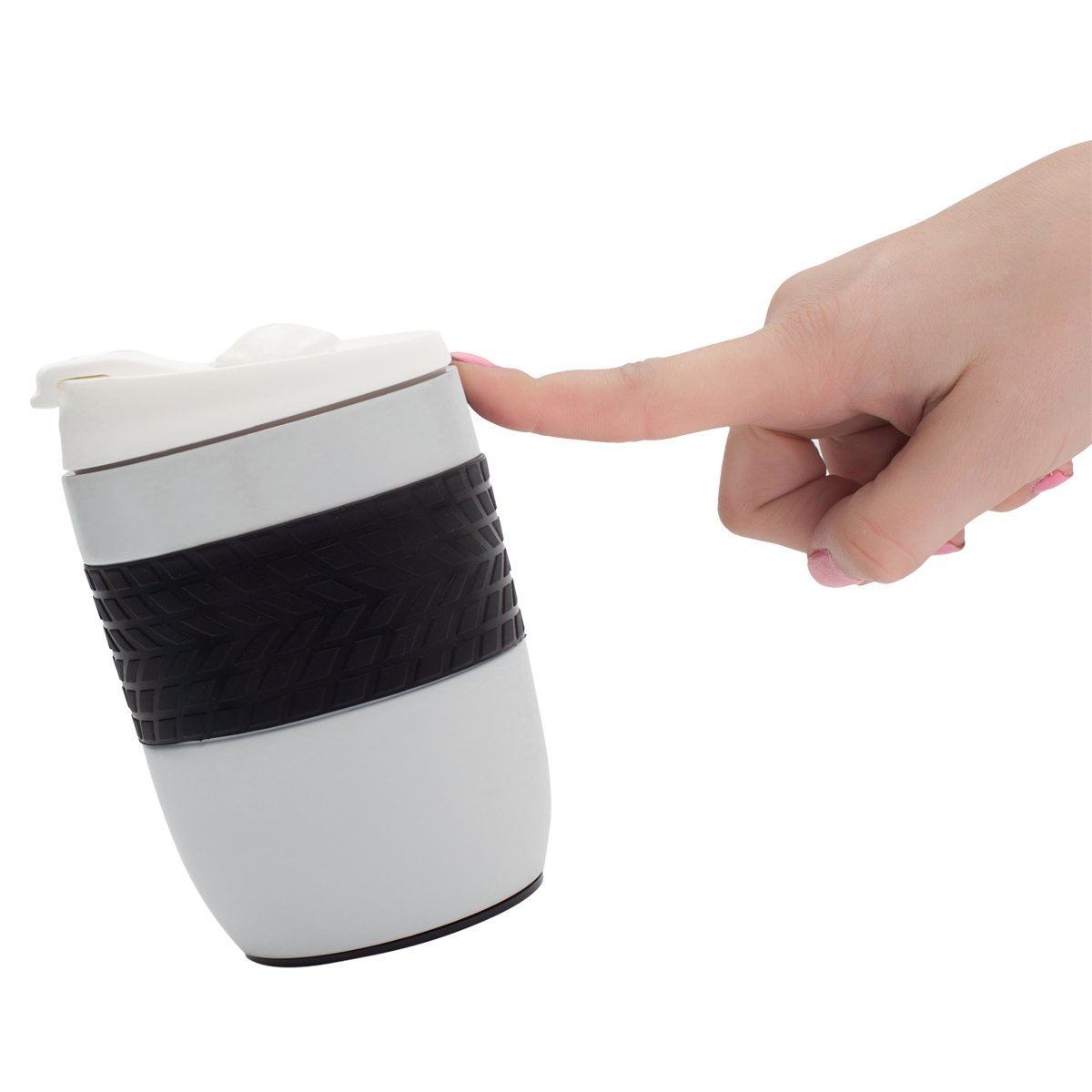 R08317.61.IIQ - Kubek termiczny Offroader 200 ml, złamana biel - druga jakość