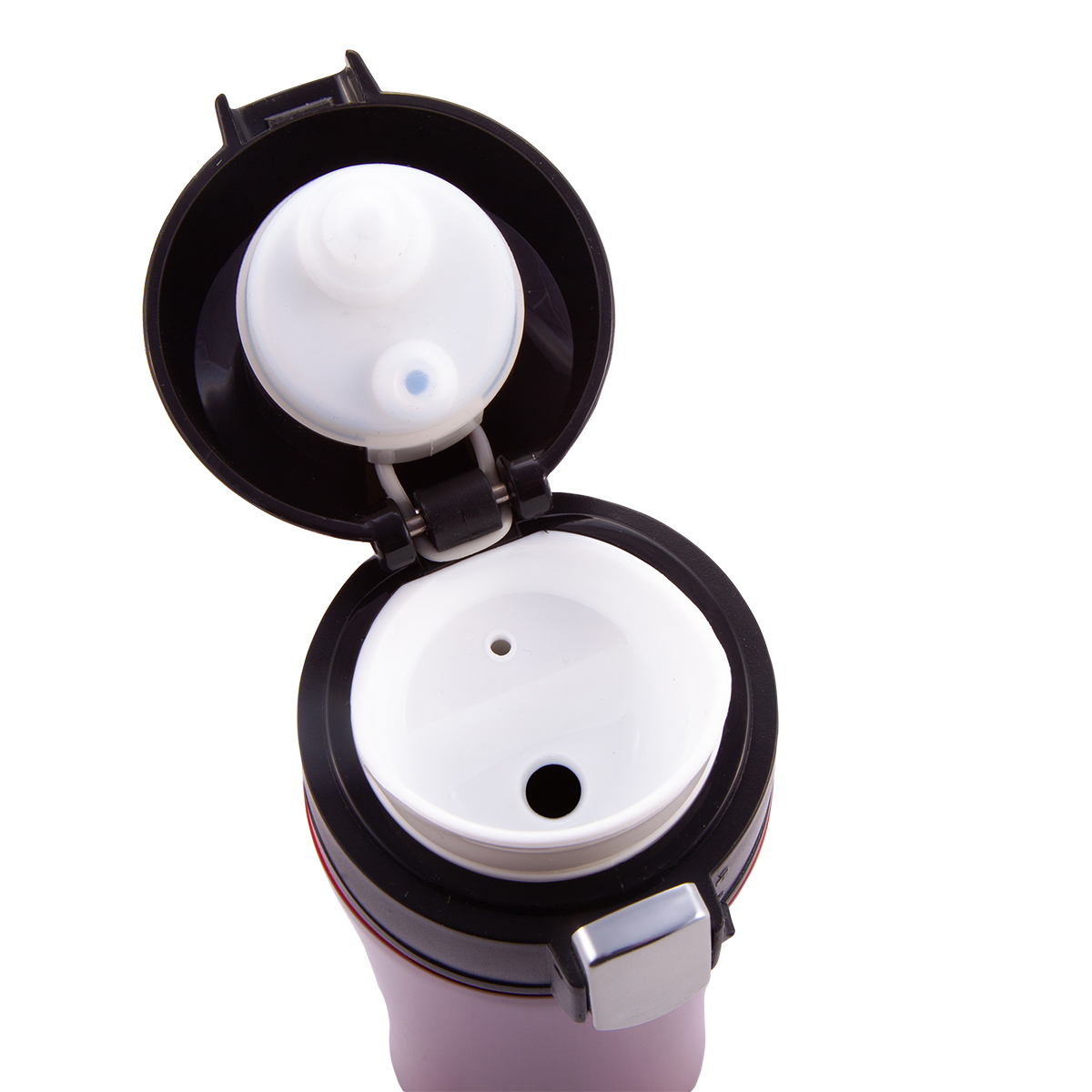 R08424.08 - Kubek termiczny Secure 400 ml, czerwony 