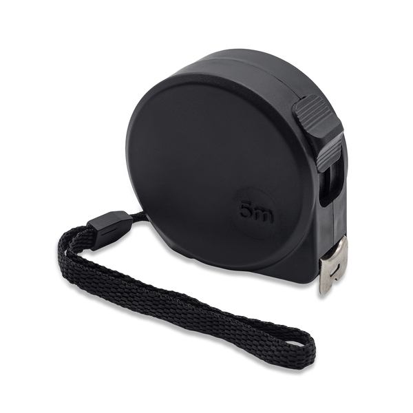 R17593.02 - Miarka zwijana 5 m Bemik, czarny 