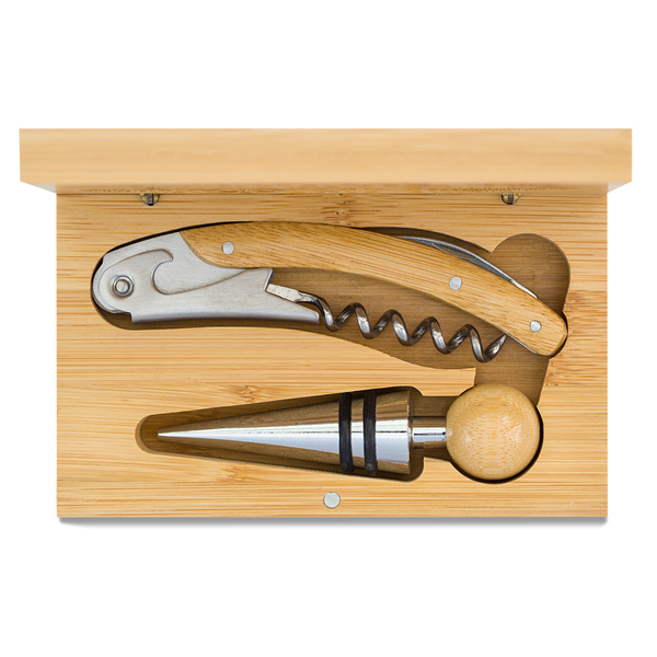 R22524.13 - Zestaw do wina Apulia, beżowy 