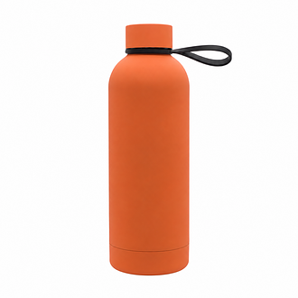R08993 - Butelka termiczna z uchwytem Mendoza Duo 500 ml, pomarańczowy 