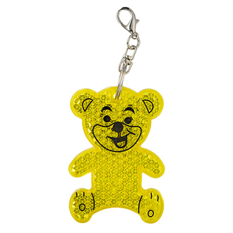 R73235 - Brelok Teddy, żółty jasny 