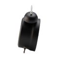 R22116.02 - Zegar Retro, czarny 